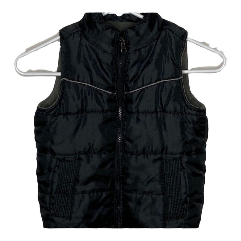 Weatherproof Black fleece lined vest Sz 4